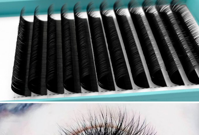 0.15 C 13mm  flat eyelash extensions (Flat)