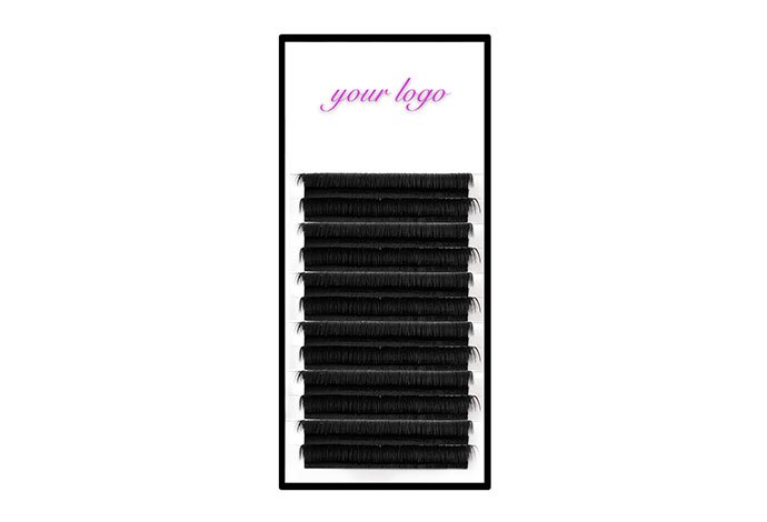 0.07C 9mm easy fanning eyelash extensions (easyfan5)