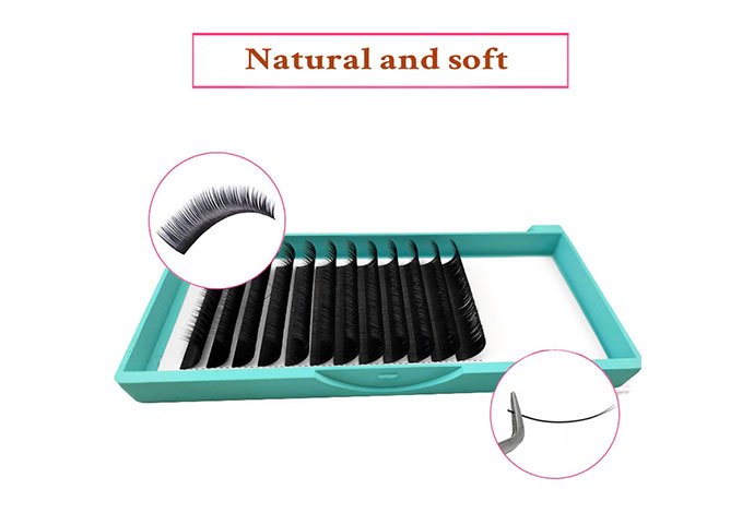 0.20 D Mix  flat eyelash extensions (flat6)